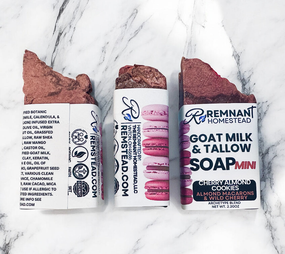 Mini Soap Bars, In Stock [Goat Milk & Tallow]