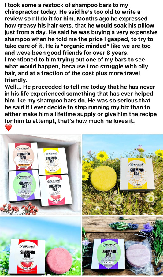 Shampoo Bars *All Versions* pH Balanced, Sulfate Free, Infused