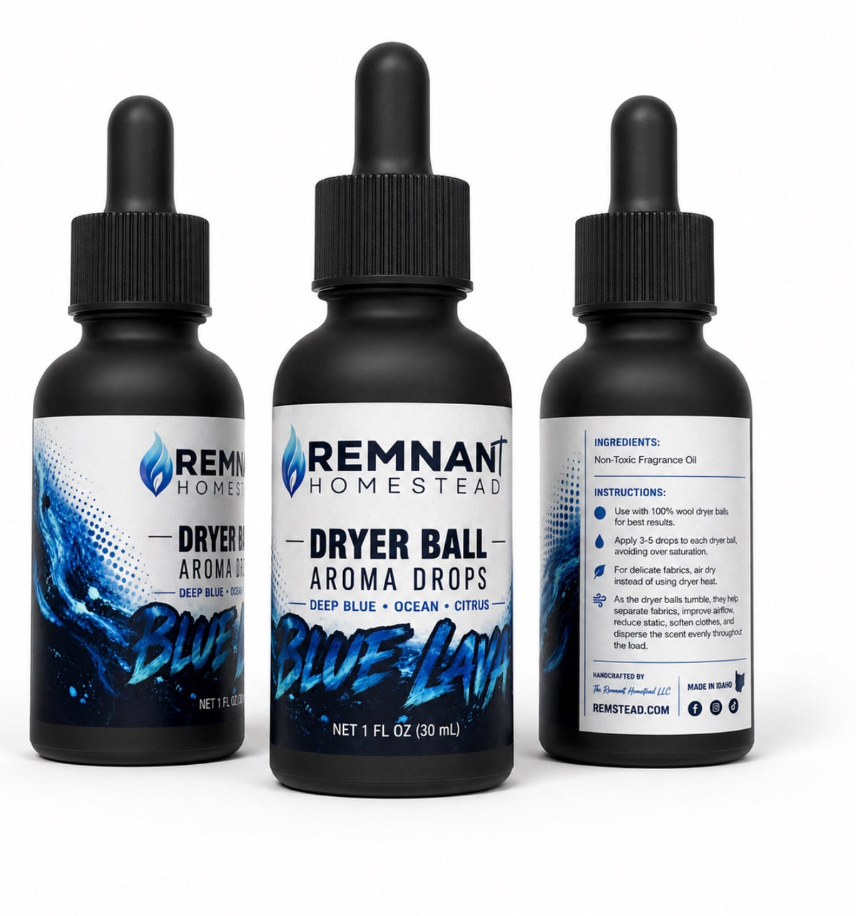 Dryer Ball Aroma Drops | 1 oz Glass Dropper