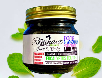 Cleansing MUD Mask "EXODUS" Botanical Infusion