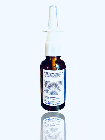 Colloidal Silver [Spray for Sinus Relief] 10PPM Nanoparticle Silver Hydrosol