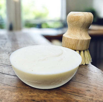 Solid Dish Soap Bar (& Hands) 100% Coconut Oil Soap Highly Cleansing Family Safe