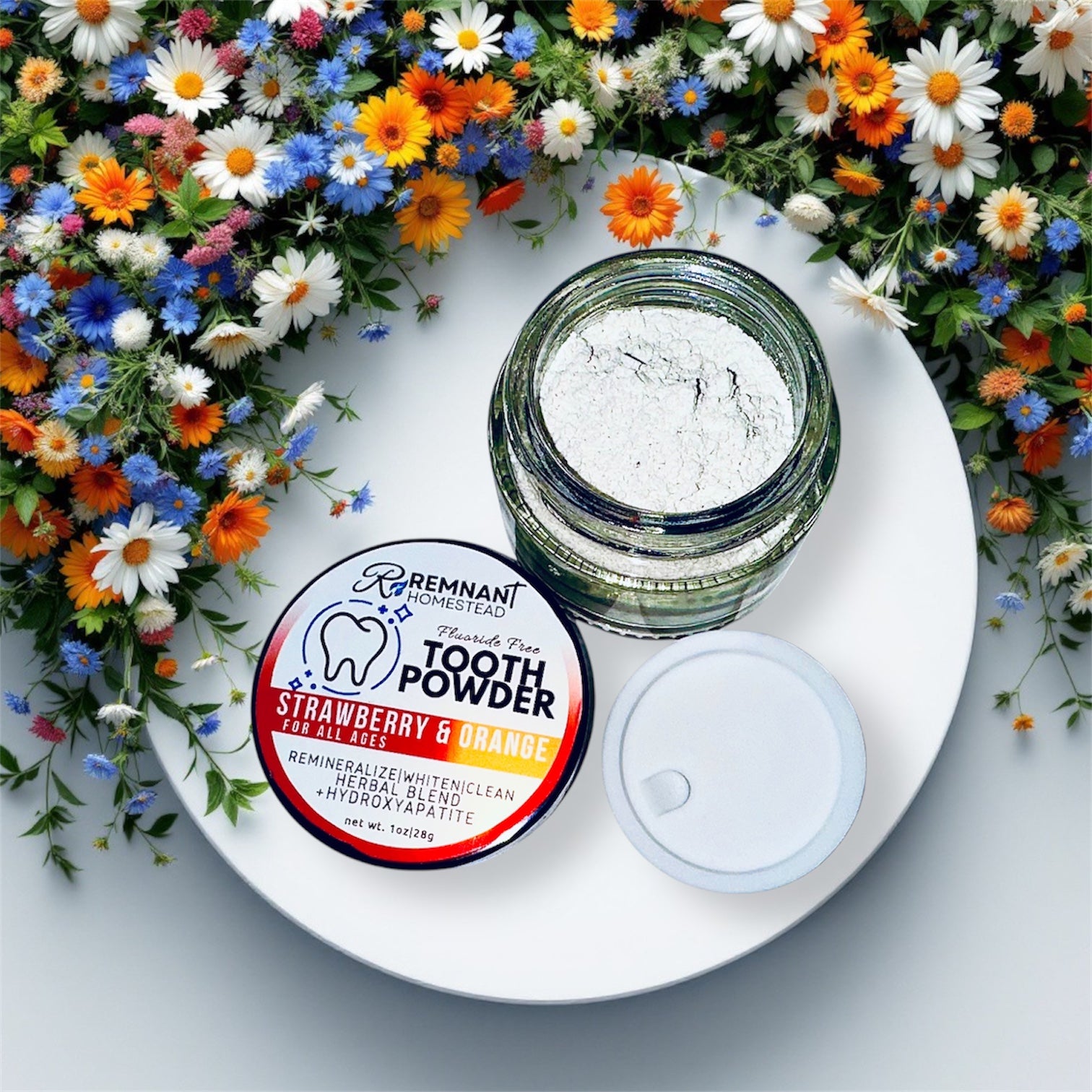 Botanical Tooth & Gum Powder [Remineralize, Trace Minerals, Herbal ...