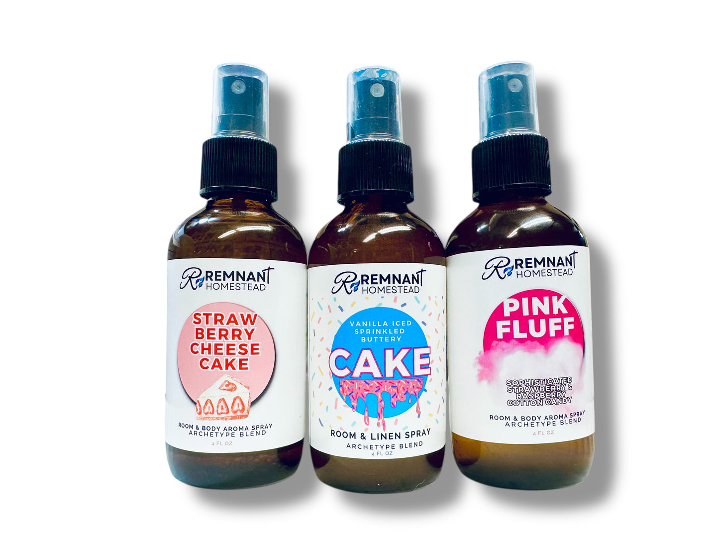 Body, Room, & Linen Sprays | ALL SCENTS | 4oz Glass Spray