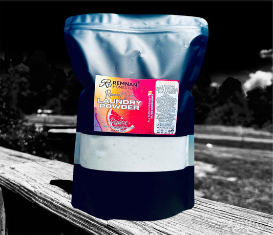 Remnant Suds Laundry Powder ULTRA Concentrated with Stain Fighting Enzymes [EO Scented]