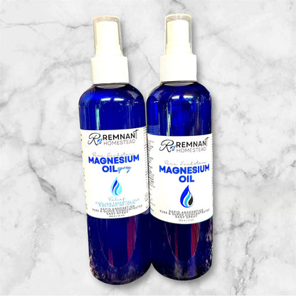 Magnesium Oil Spray [For Stress, Calm, Sleep, +] Pure Zechstein Magnesium & Botanical Infused