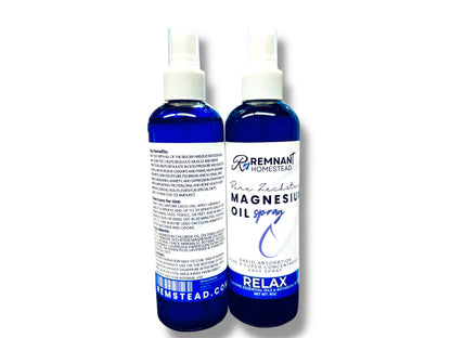Magnesium Oil Spray [For Stress, Calm, Sleep, +] Pure Zechstein Magnesium & Botanical Infused