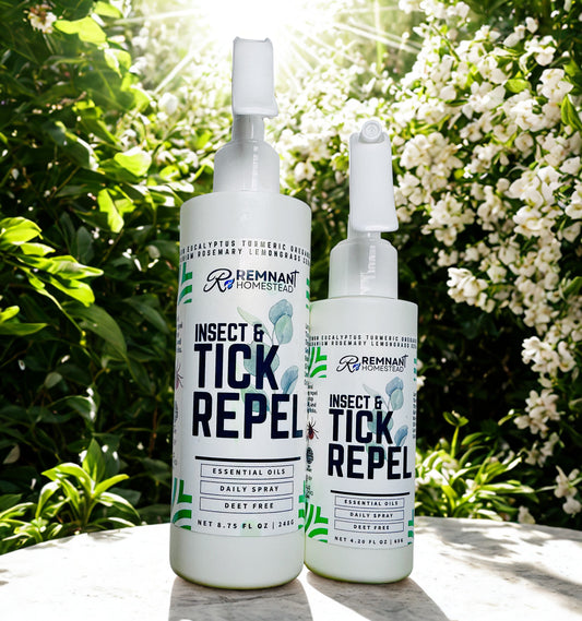 Tick Repel Spray | Insect Repel | Natural DEET Free | Power Essential Oils