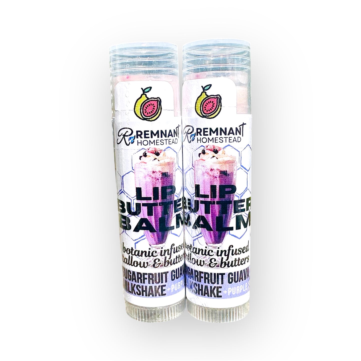 Sugarfruit Guava Milkshake Lip Butter Balms [Botanical Infused]