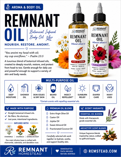 Remnant Oil | Botanical-Infused Body Oil