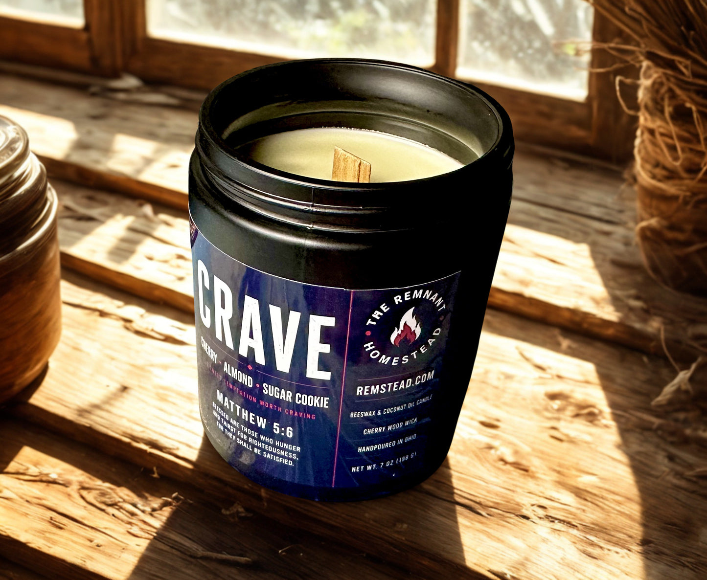 CANDLES | FULL SIZE | WOODWICK BEESWAX COCO