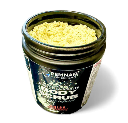 Botanic Body Scrubs, Salts, Hemp Seed, & Matcha Green Tea (All Variations)