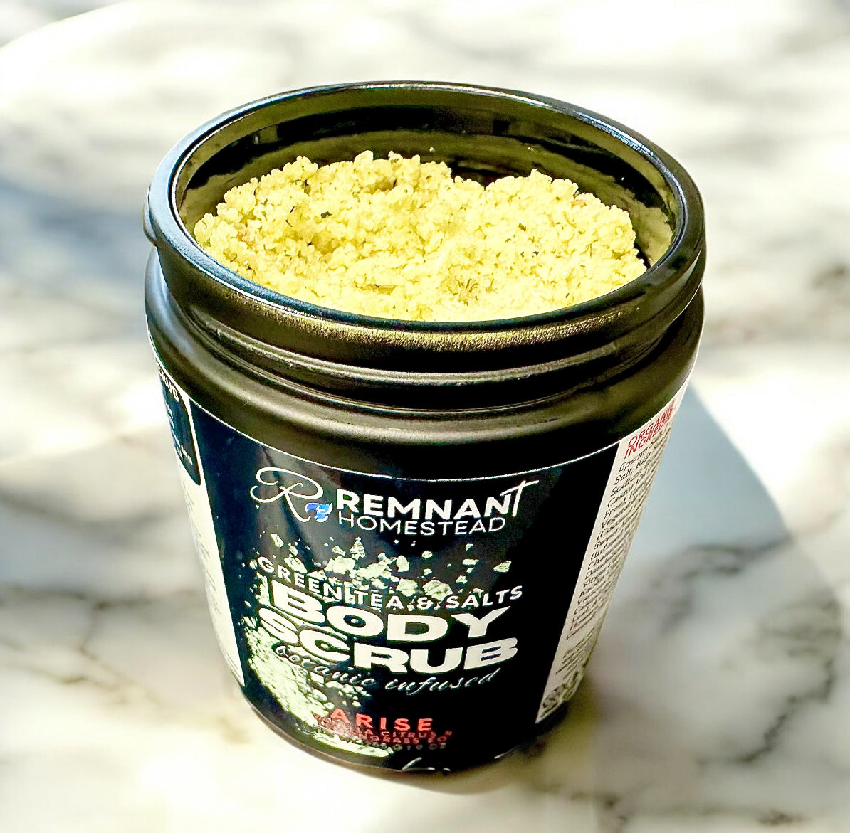 Botanic Body Scrubs, Salts, Hemp Seed, & Matcha Green Tea (All Variations)