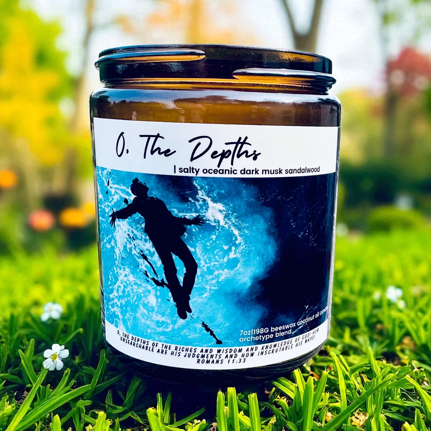 Fall & Winter Candle Variants [Beeswax & Coconut] | Cherry Wood Wick | Clean Burn | EO & Archetype Blend