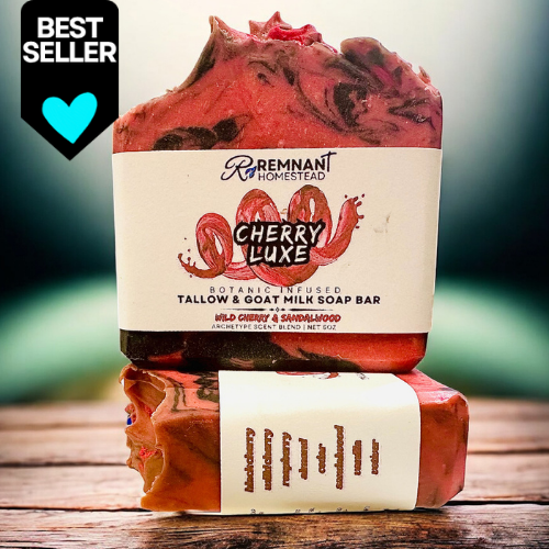 Cherry Luxe | Tallow & Goat Milk Soap