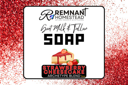 Goat Milk & Tallow Soap Bars [ALL *ARCHETYPE BLEND SCENTS*] | Botanical Infused | Rich Moisture