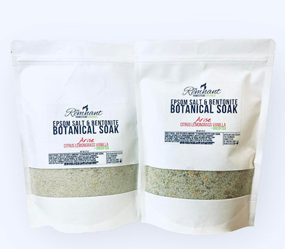 Bentonite Detox Epsom Salt Botanical Soak NO CHARCOAL