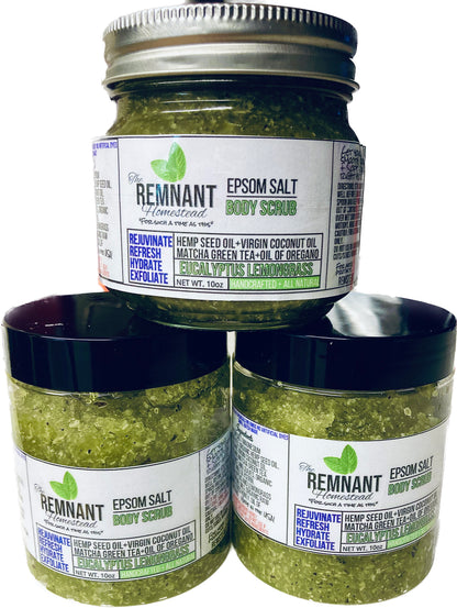 Hemp Botanical Salt Scrub