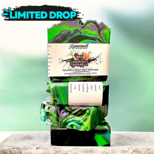 Limited Edition: Neon Lights | Tallow & Goat Milk Soap Bar